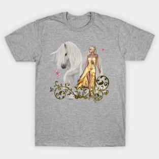 Wonderful unicorn with fairy T-Shirt